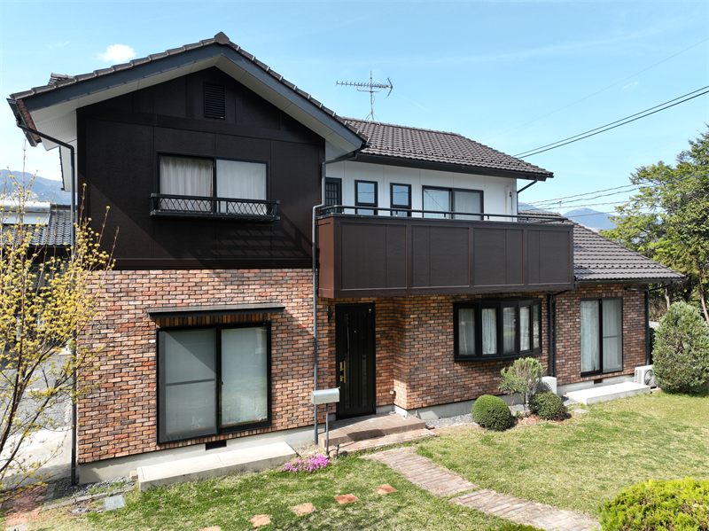 岡山県勝田郡奈義町 外壁塗装 工程パート2